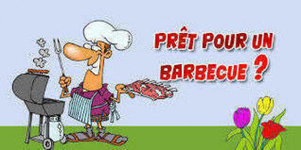 barbecue et passage de grades